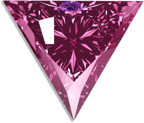 3D Inverted Triangle Gem