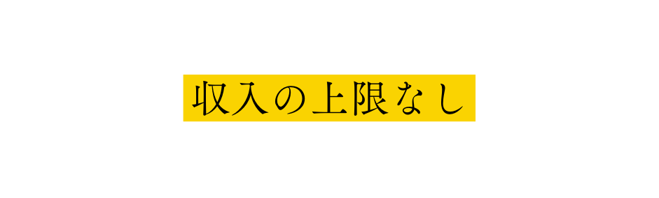 収入の上限なし