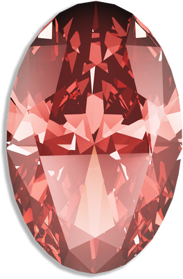 3D Oval Gem