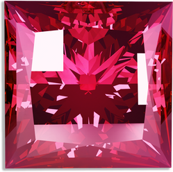 3D Square Gem